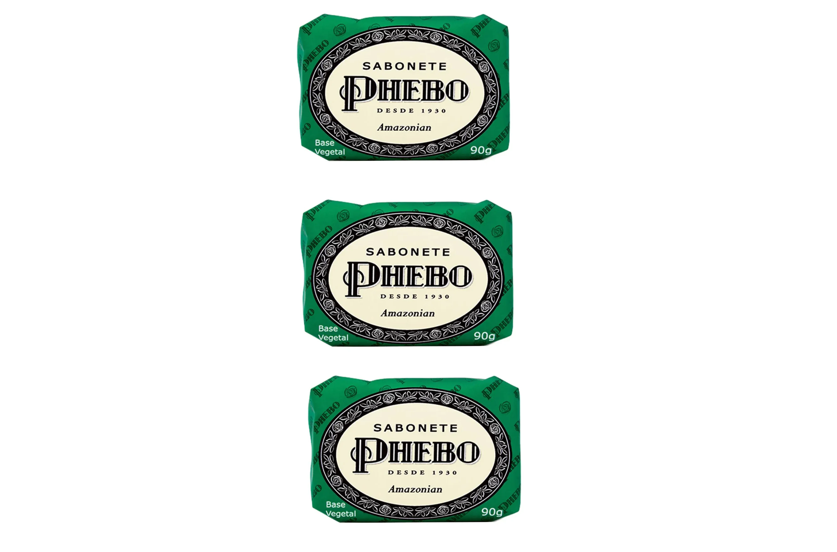 Phebo Sabonete Amazonian (3x90g)
